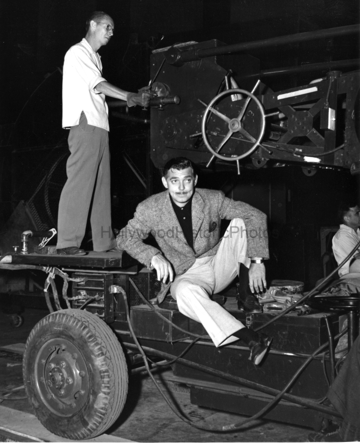Clark Gable 1945 Rides a toe camera MGM Adventure WM.jpg